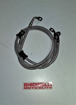 Immagine di coppia tubi freno anteriore ducati monster "97/ 2000