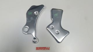Immagine di coppia protezioni telaio in alluminio honda cr 250 1997/1999